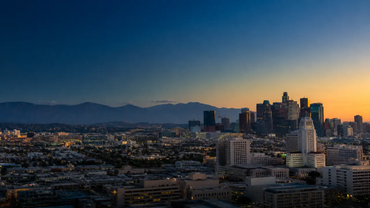 Los Angeles skyline representing California Apostille services for documents used in China